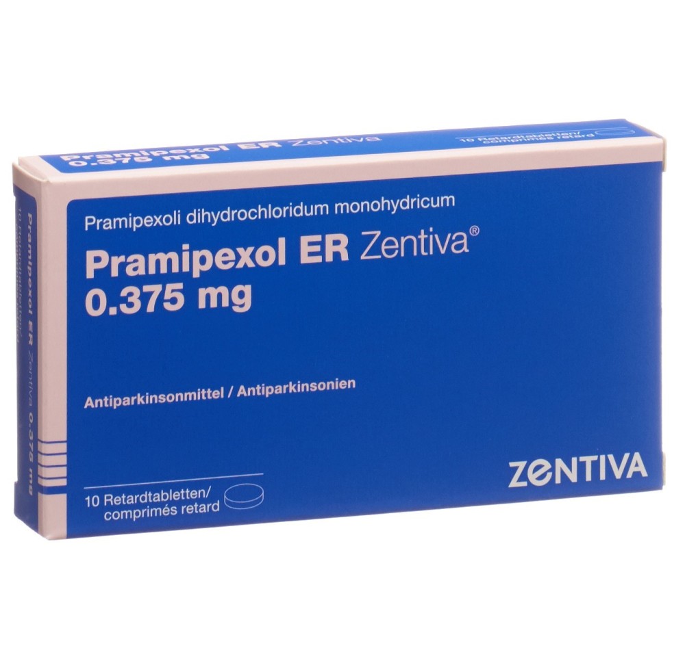 PRAMIPEXOL ER Zentiva cpr ret 0.375 mg 10 pce