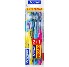TRISA Flexible Head brosse dents trio soft 3 pce