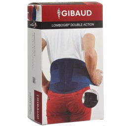 GIBAUD Lombogib Double Act 26cm Gr3 100-110cm bleu