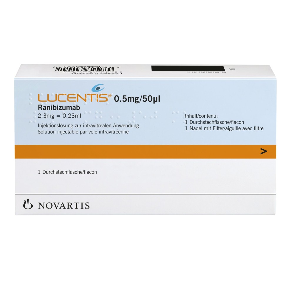 LUCENTIS 2.3 mg/0.23ml av aigu filt flac 0.23 ml