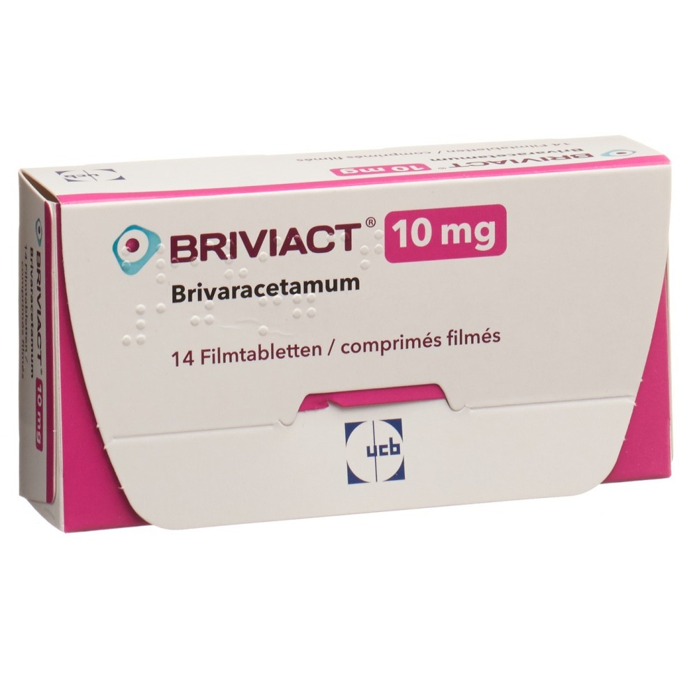 BRIVIACT cpr pell 10 mg 14 pce