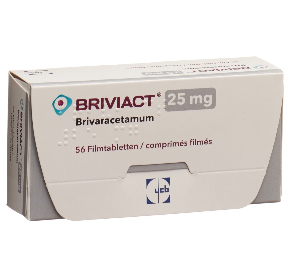 BRIVIACT cpr pell 25 mg 56 pce