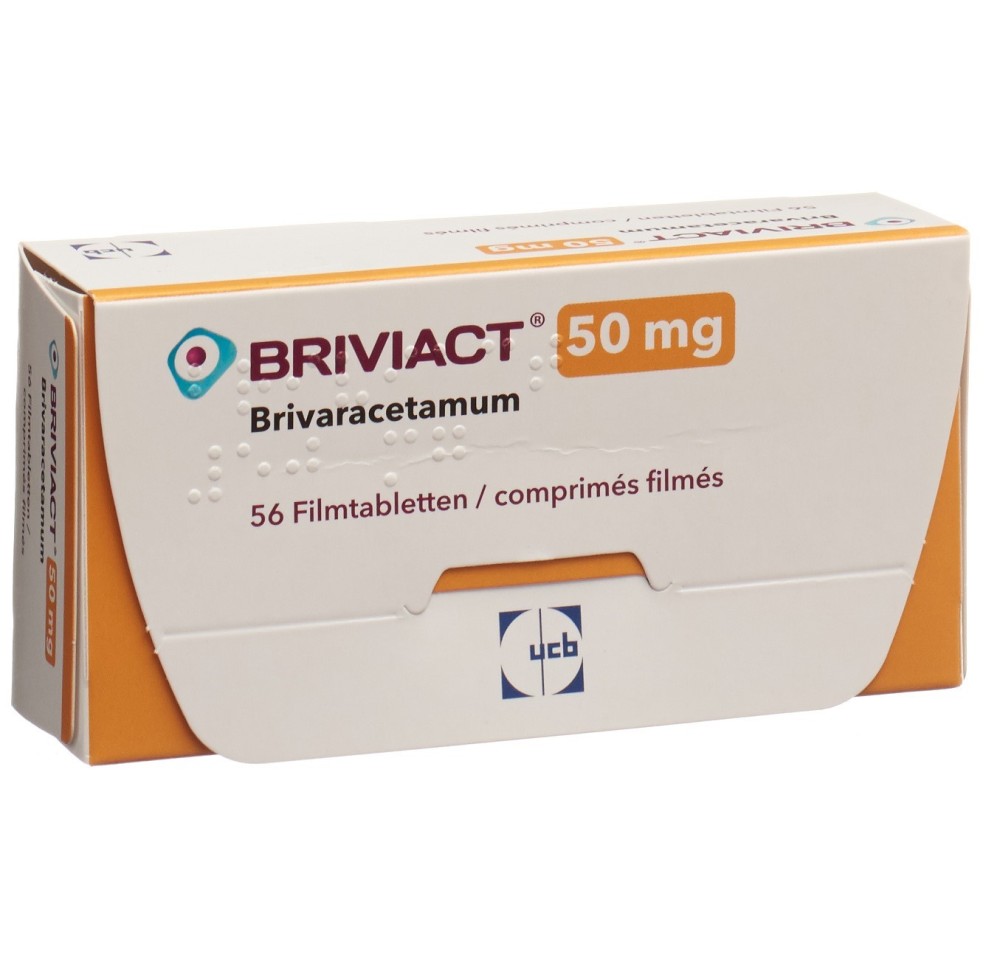 BRIVIACT cpr pell 50 mg 56 pce