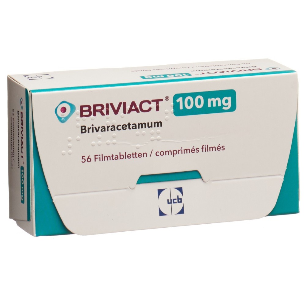 BRIVIACT cpr pell 100 mg 56 pce
