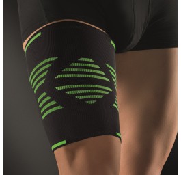 BORT ActiveColor sport band cuisse XL noir/vert