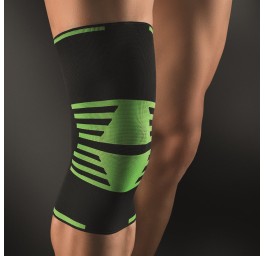 BORT ActiveColor sport genouillère L noir/vert