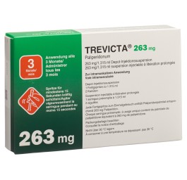 TREVICTA susp inj 263 mg/1.315ml ser pré 1.315 ml