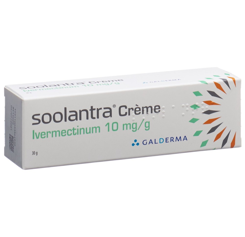 SOOLANTRA crème 10 mg/g tb 30 g