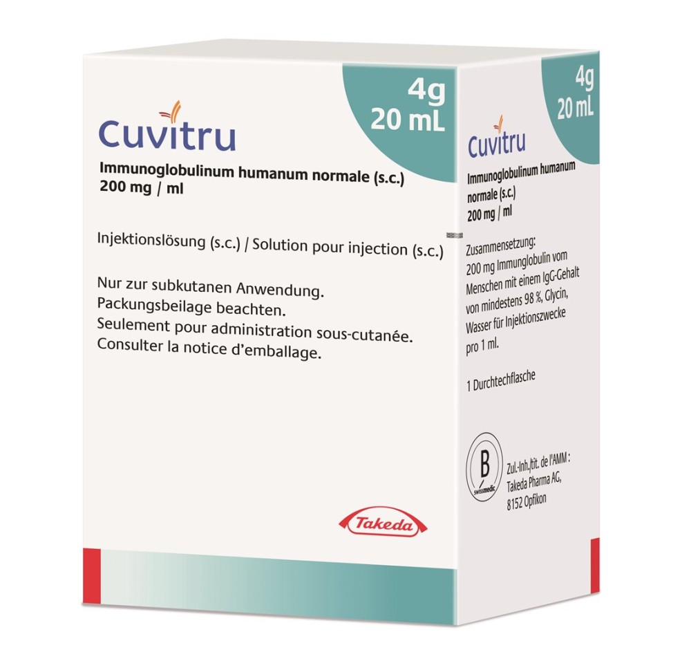 CUVITRU sol inj 4 g/20ml flac 20 ml