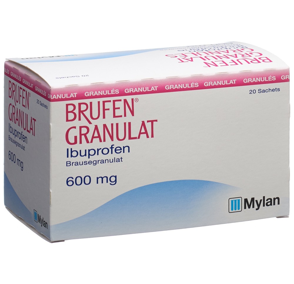 BRUFEN gran eff 600 mg sach 20 pce