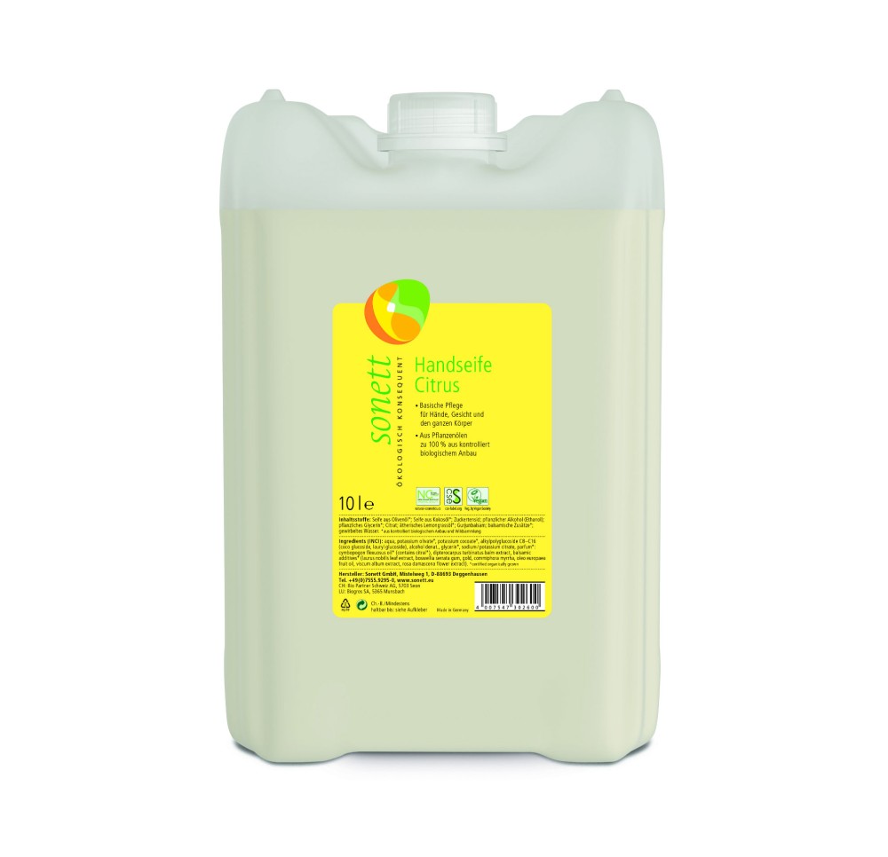 SONETT savon mains citrus bidon 10 lt