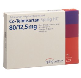CO-TELMISARTAN Spirig HC cpr 80/12.5 mg 28 pce
