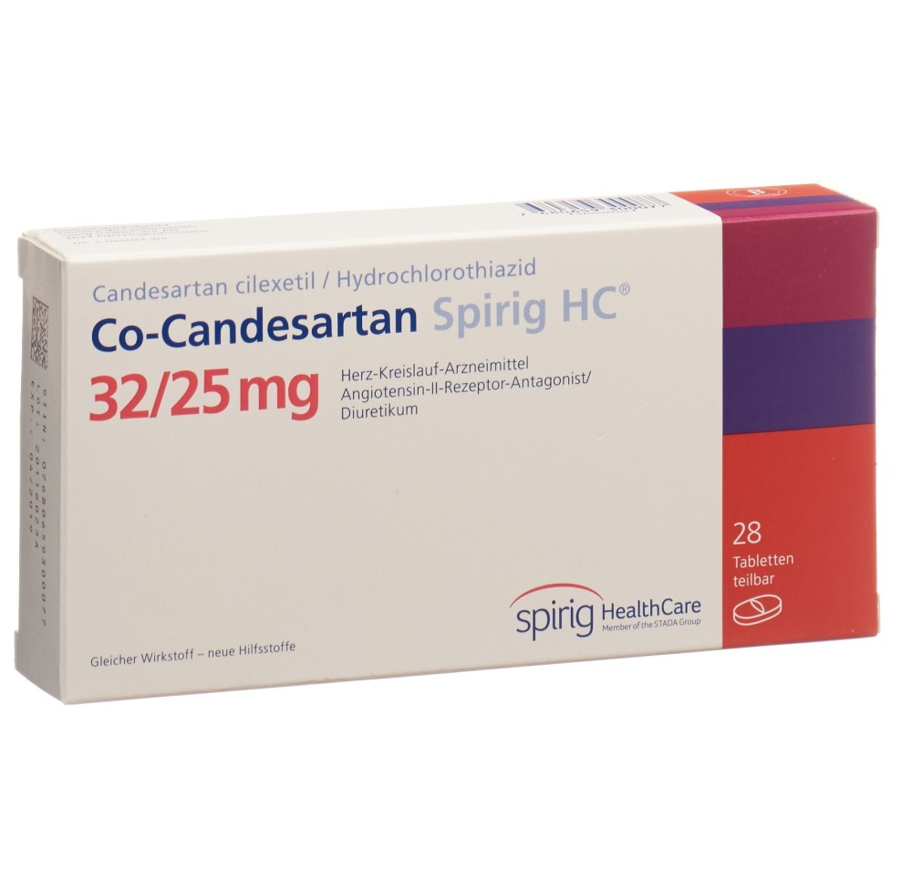 CO-CANDESARTAN Spirig HC cpr 32/25mg 28 pce
