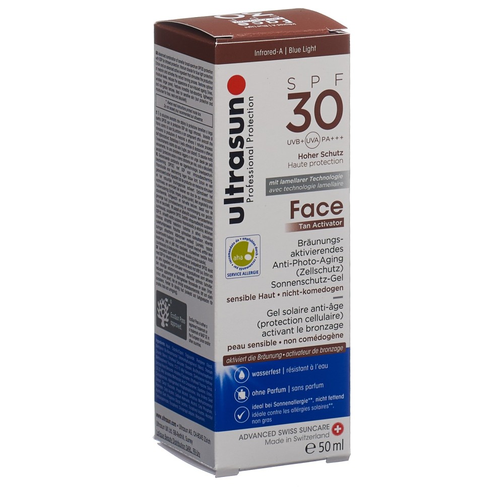 ULTRASUN Face Tan Activator SPF30 50 ml