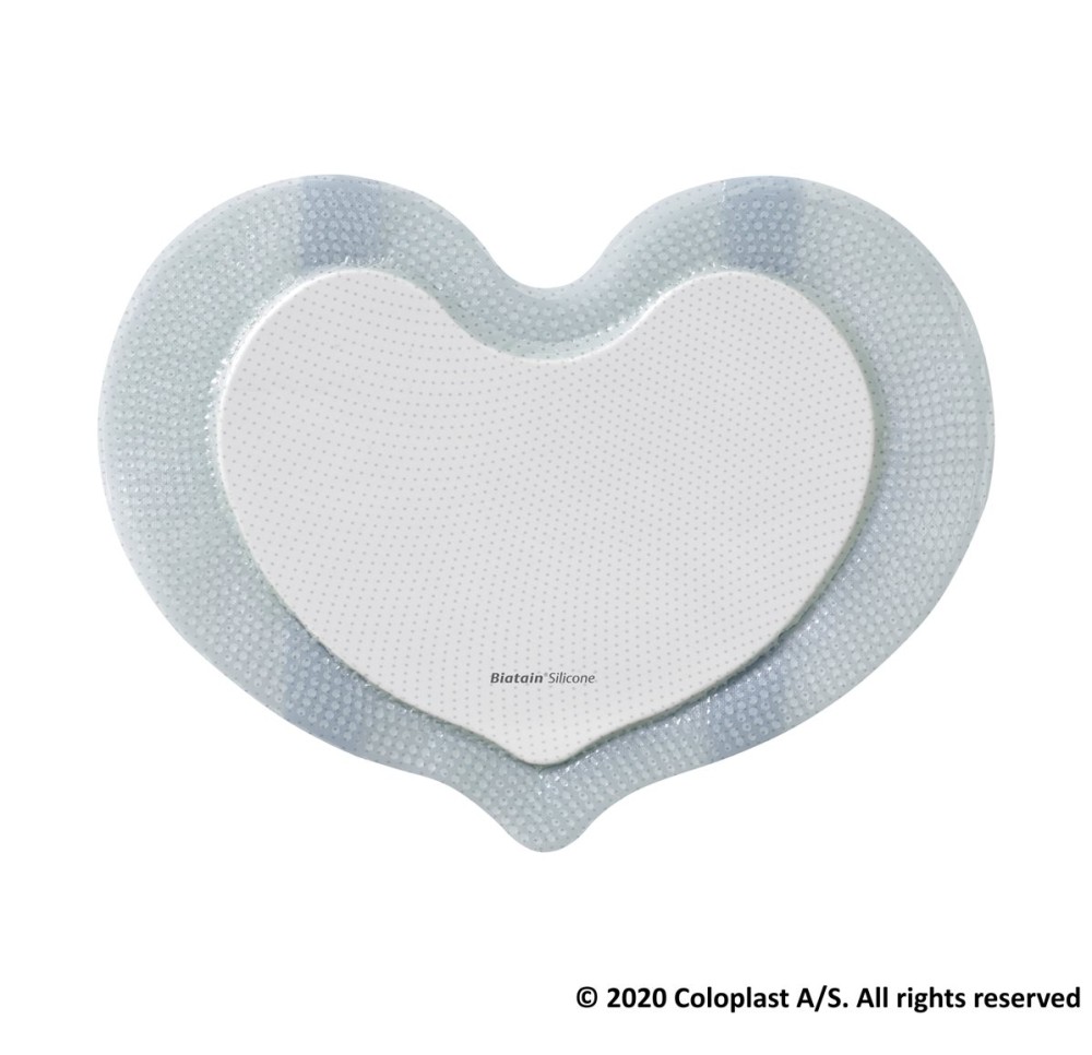 BIATAIN Silicone Sacral pans mousse 15x19cm 5 pce