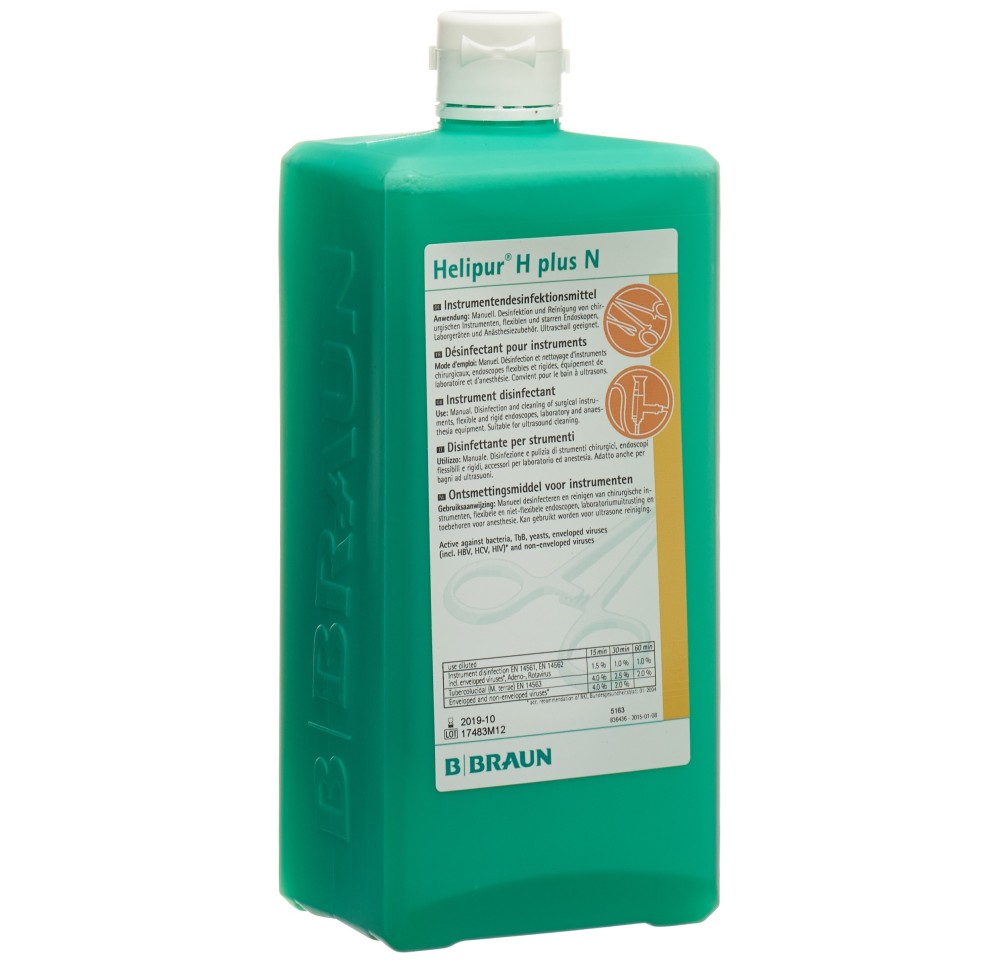 HELIPUR H PLUS N désinfect instrument conc 1000 ml