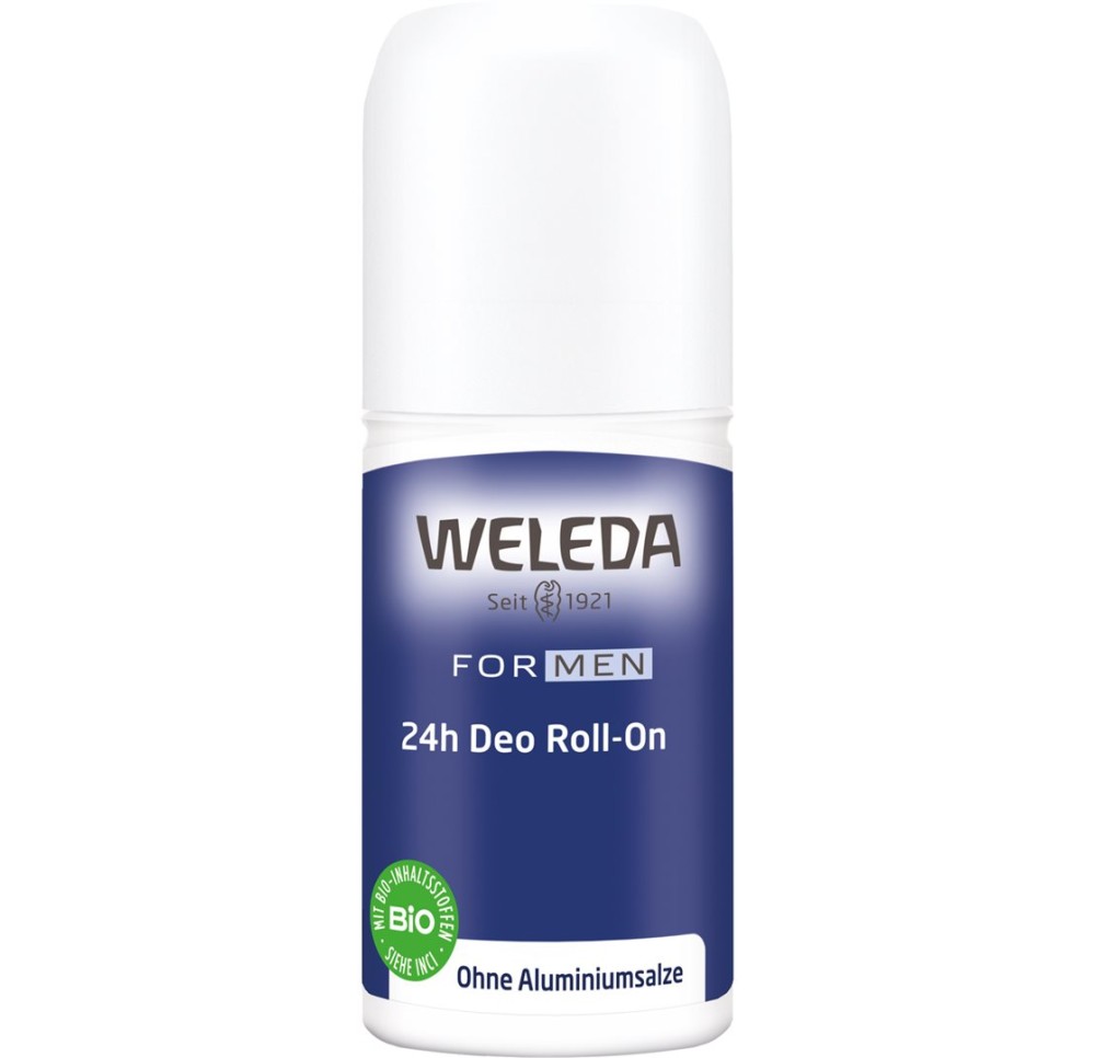 WELEDA FOR MEN 24h déo roll-on 50 ml