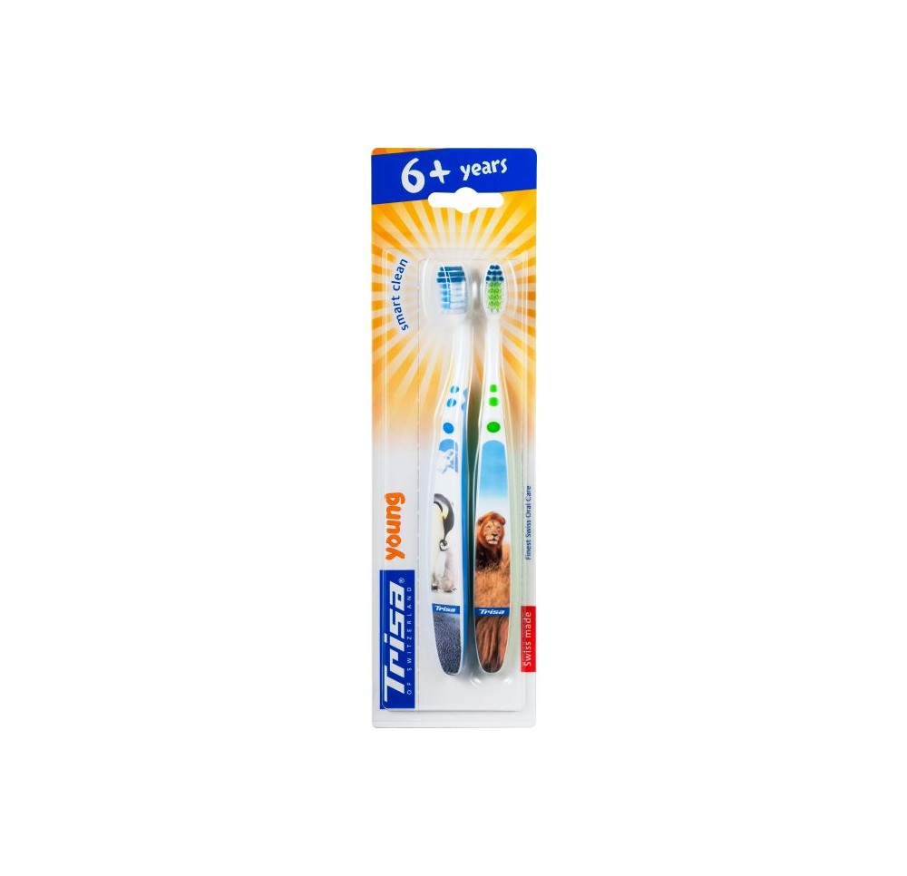 TRISA Young brosse à dents enfants duo