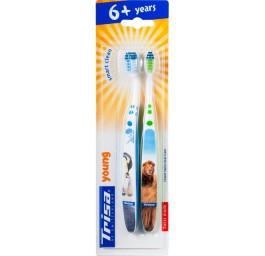 TRISA Young brosse à dents enfants duo