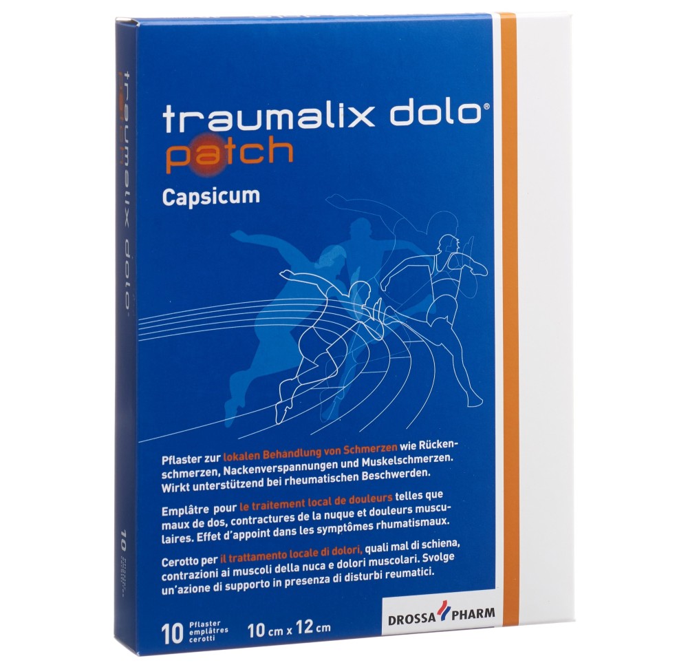 TRAUMALIX DOLO patch 10cmx12cm 10 pce