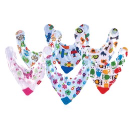 NUBY bavoir avec angle de dentition ligne design
