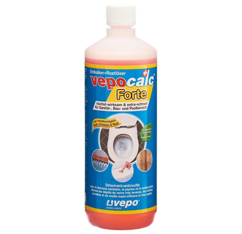 VEPOCALC Forte détartrant+antirouille fl 1000 ml