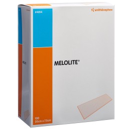 MELOLITE compr absorbante 20cmx7.5cm stér 100 sach