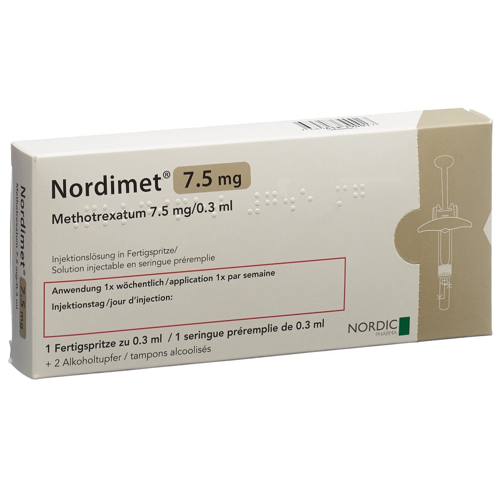 NORDIMET sol inj 7.5 mg/0.3ml ser pré