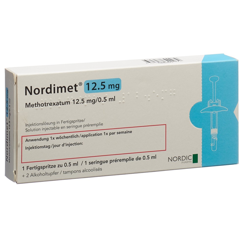 NORDIMET sol inj 12.5 mg/0.5ml ser pré