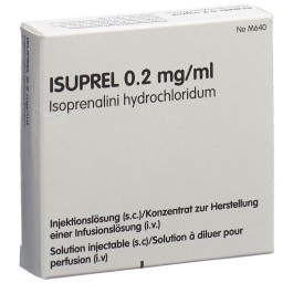 ISUPREL conc perf 0.2 mg/ml 5 amp 1 ml
