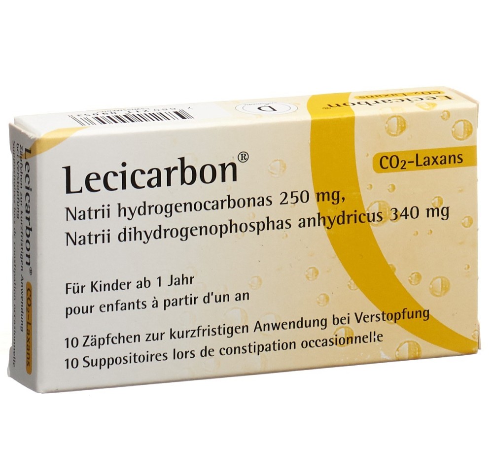 LECICARBON supp enf 10 pce