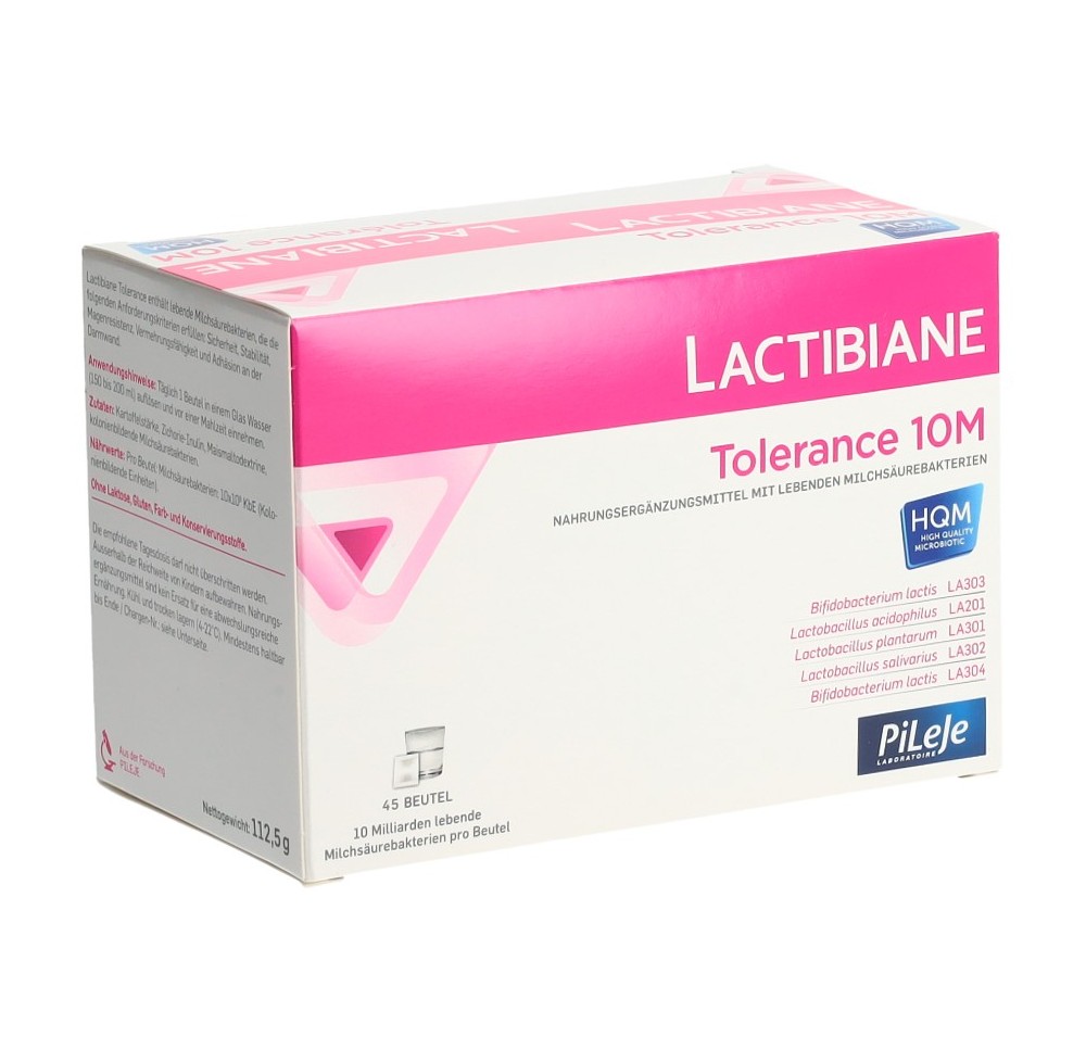LACTIBIANE Tolérance 10M sach 45 pce