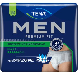 TENA Men Premium Fit Underwear Level 4 S/M 12 pce