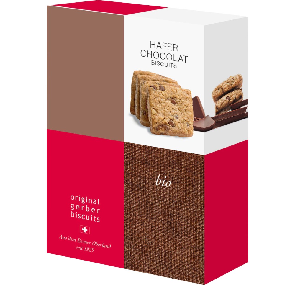 GERBER Biscuits avoine et choco bio 160 g