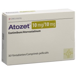 ATOZET cpr pell 10/10 mg 30 pce