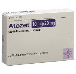 ATOZET cpr pell 10/20 mg 30 pce
