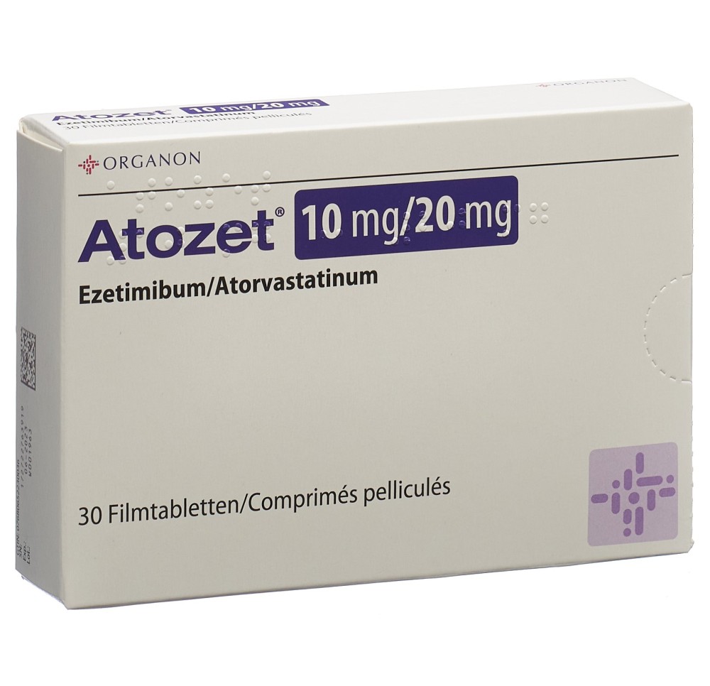 ATOZET cpr pell 10/20 mg 30 pce