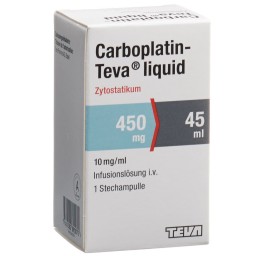 CARBOPLATIN Teva liquid 450 mg/45ml flac