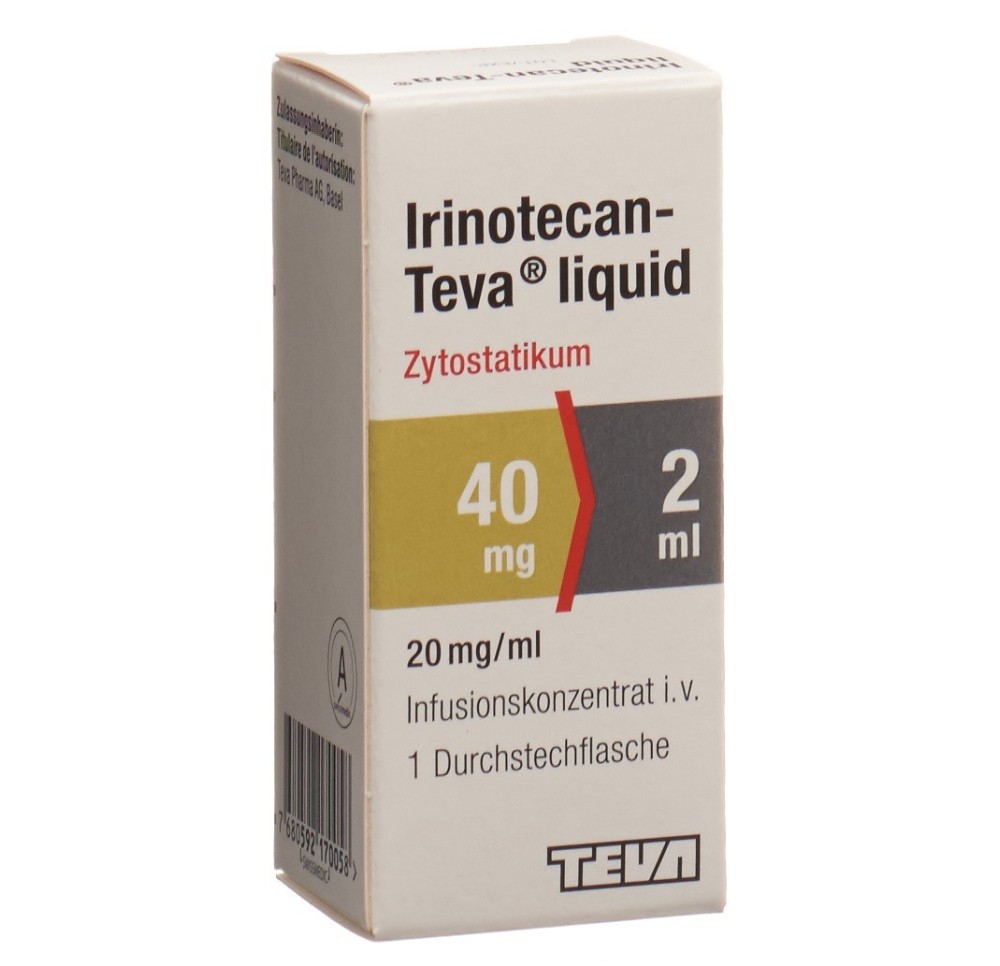 IRINOTECAN Teva liquid 40 mg/2ml flac