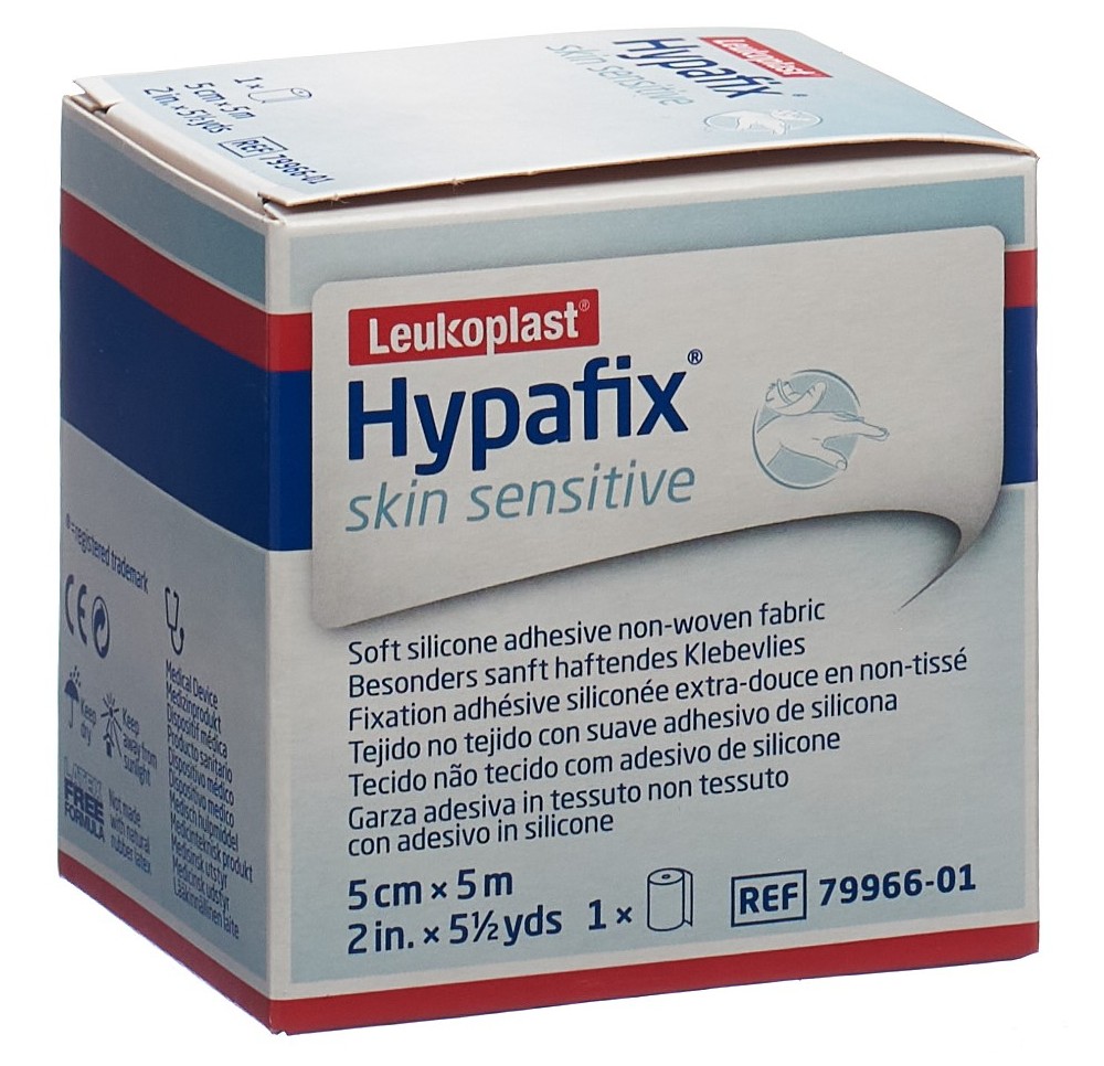 HYPAFIX Skin sensitive siliconé 5cmx5m
