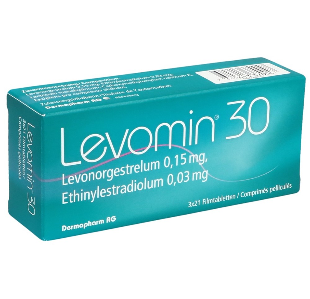 LEVOMIN 30 cpr pell 3 x 21 pce