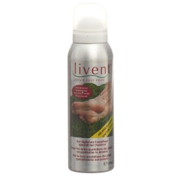 LIVENT mousse hydratante pieds spr 125 ml