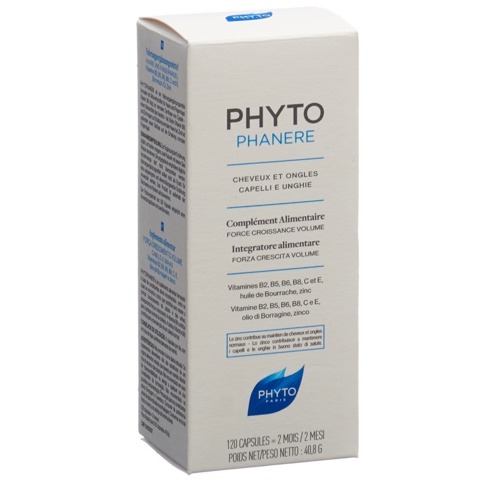 PHYTO Phytophanère Complément Aliment caps 120 pce