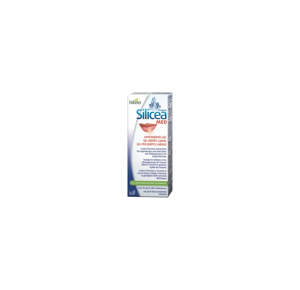 HÜBNER silicea herpès labial gel tb 2 g
