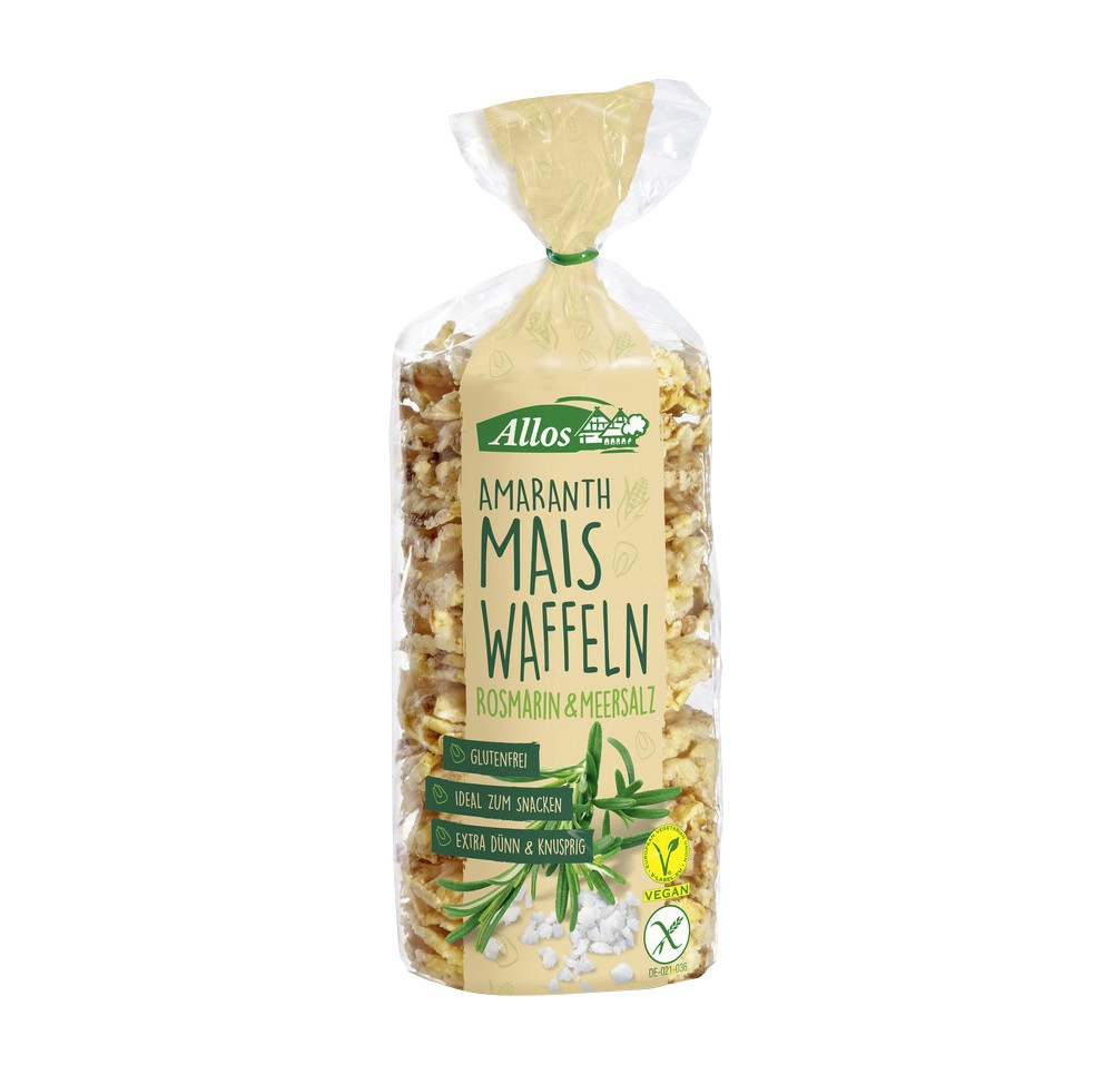 ALLOS galettes amar et maïs roma sel mar bio 100 g