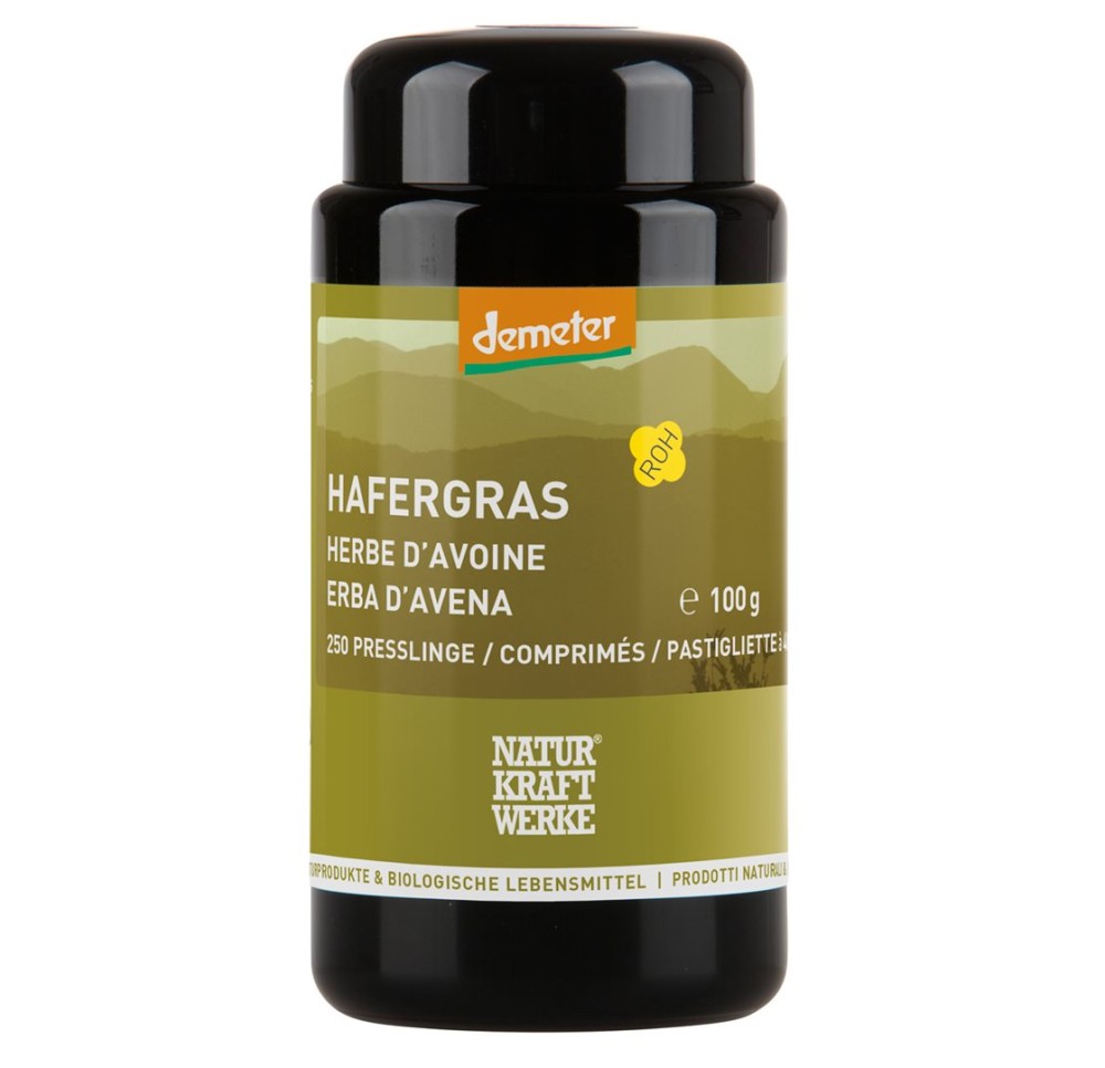 NATURKRAFTWERKE Herbe d'avoine cpr Demeter 250 pce
