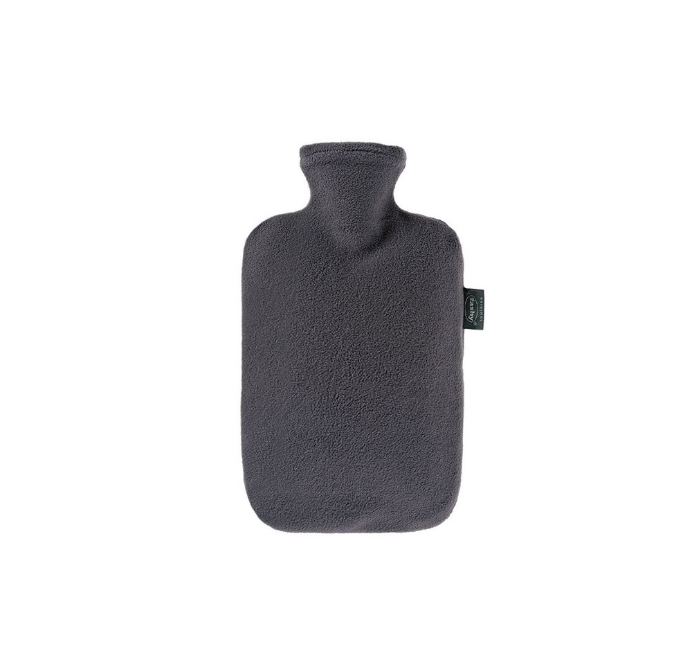 FASHY bouillotte 2l housse non-tissé anthrac