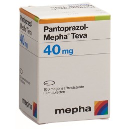 PANTOPRAZOL Mepha Teva cpr pell 40 mg bte 100 pce