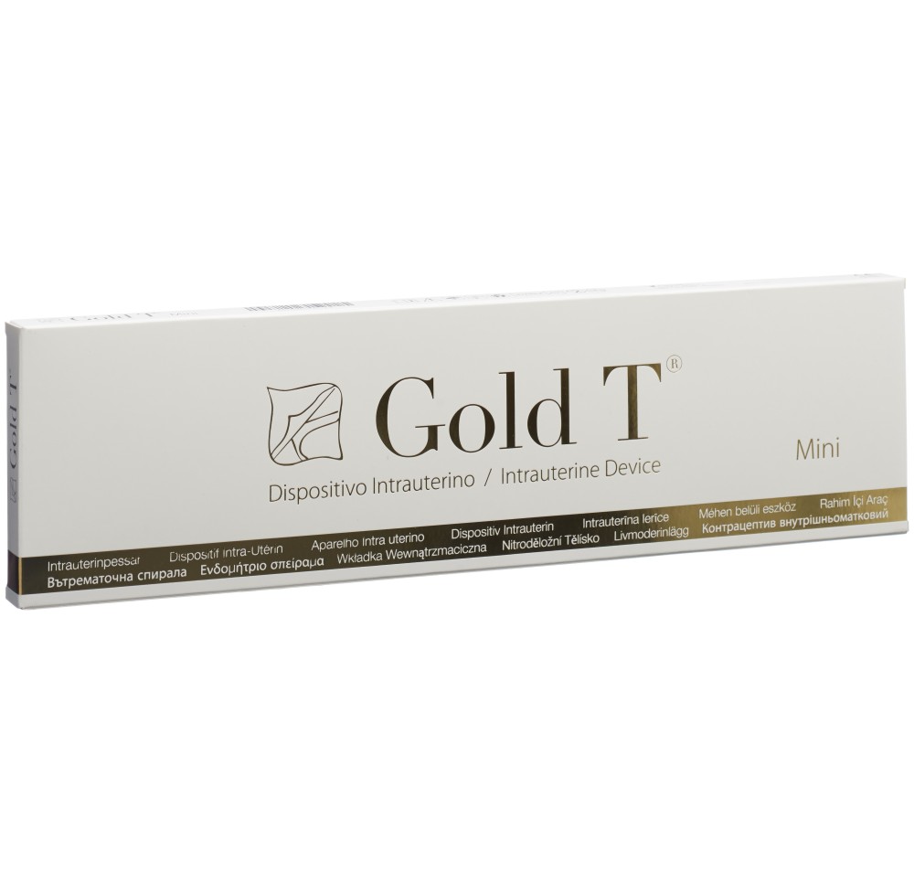 GOLD T stérilet intra-utérin Mini