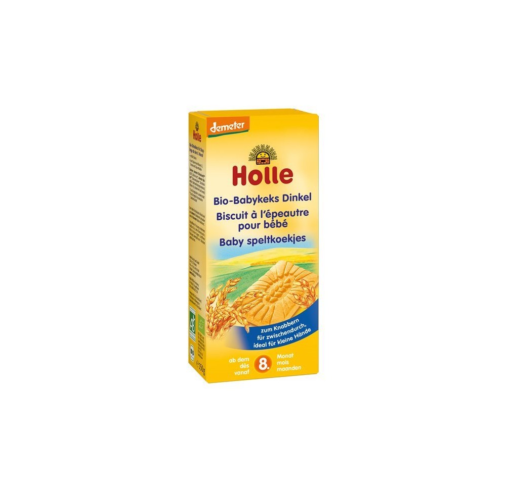 HOLLE biscuit à l'épeautre bébé bio 150 g